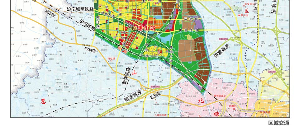 惠山城铁国际商务区高速崛起